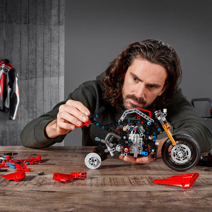 LEGO® Technic™ Ducati Panigale V4 R - Mô Hình Xe Moto Cao Cấp - LEGO 42107 - Hình ảnh bổ sung 5