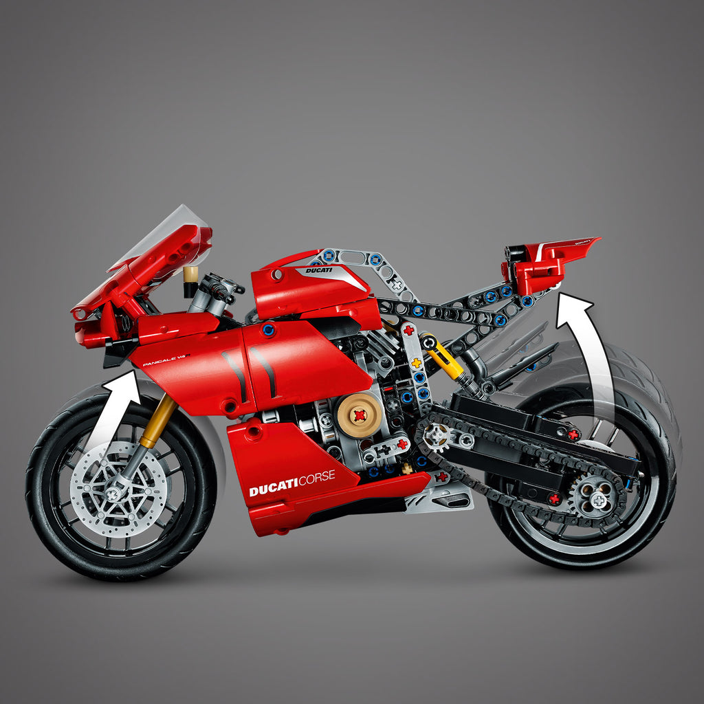 LEGO® Technic™ Ducati Panigale V4 R - Mô Hình Xe Moto Cao Cấp - LEGO 42107 LEGO - ảnh 2 - Mô hình lắp ráp