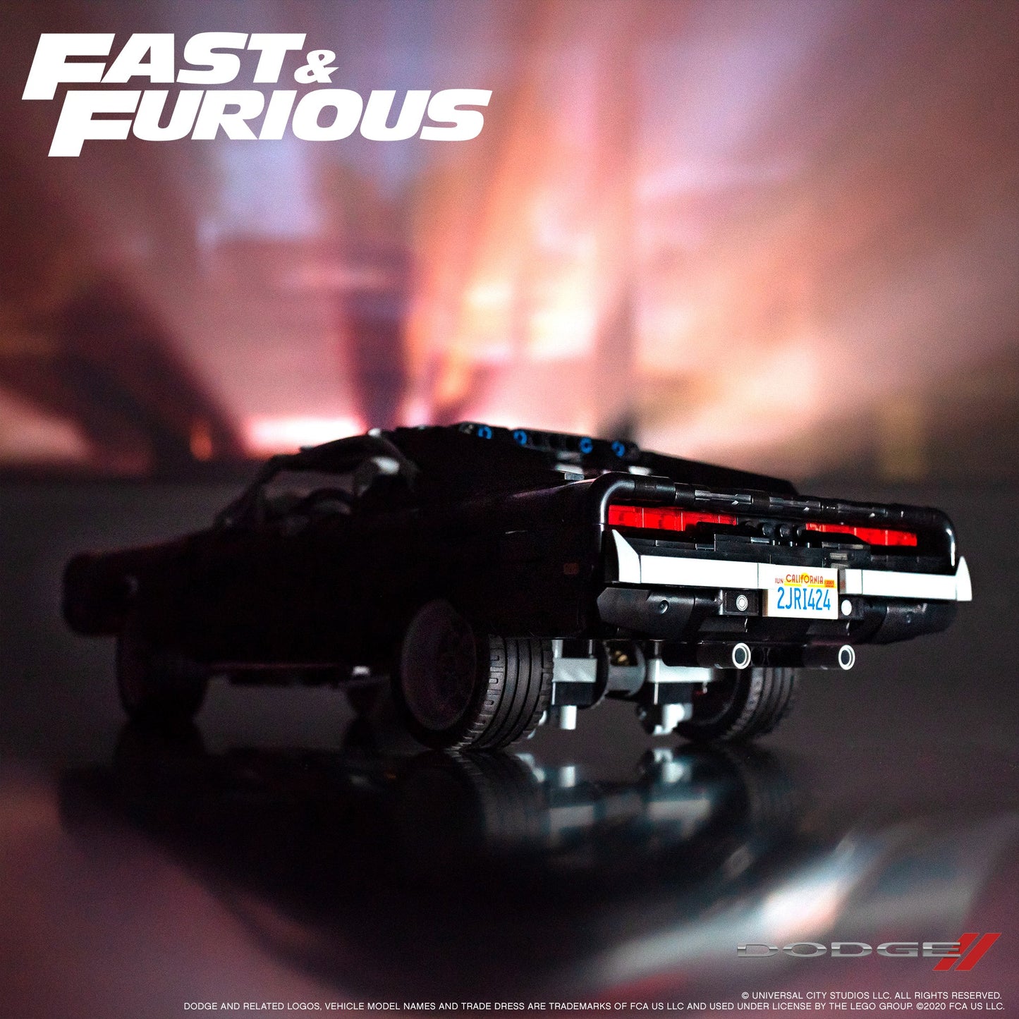 LEGO® Technic™ Doms Dodge Charger - Mô Hình Xe Đua Fast & Furious 42111 - LEGO LEGO - ảnh 2 - Lego Technic