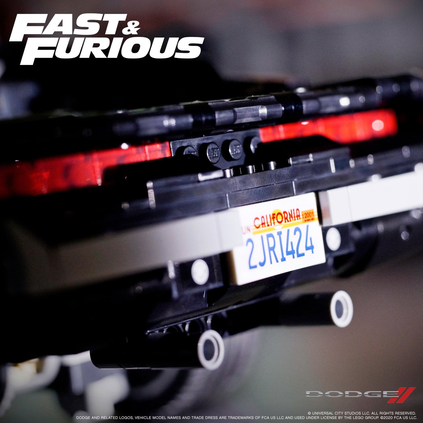 LEGO® Technic™ Doms Dodge Charger - Mô Hình Xe Đua Fast & Furious 42111 - LEGO LEGO - ảnh 3 - Lego Technic