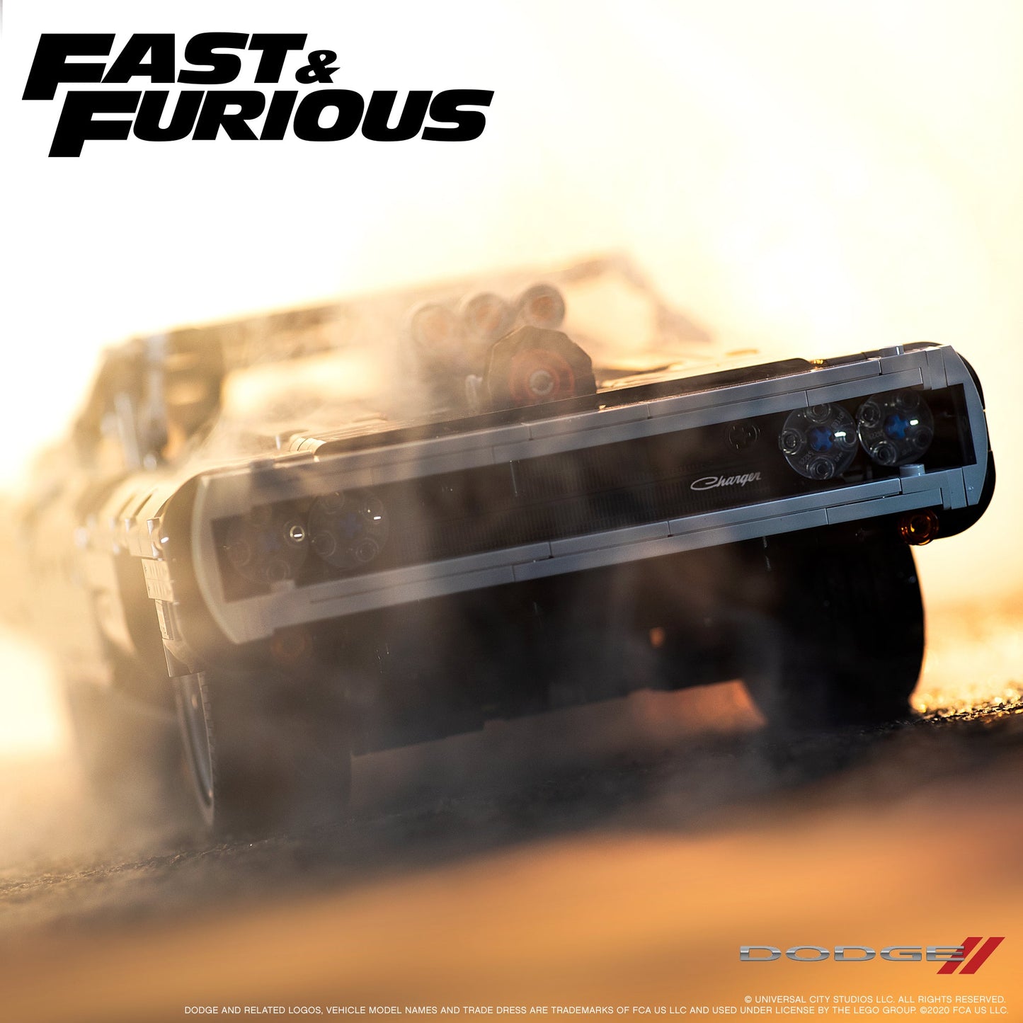LEGO® Technic™ Doms Dodge Charger - Mô Hình Xe Đua Fast & Furious 42111 - LEGO LEGO - ảnh 4 - Lego Technic