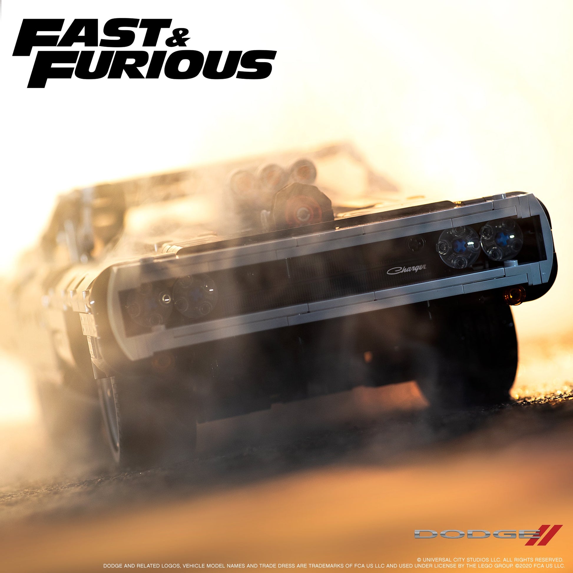 LEGO® Technic™ Doms Dodge Charger - Mô Hình Xe Đua Fast & Furious 42111 - LEGO LEGO - ảnh 4 - Lego Technic