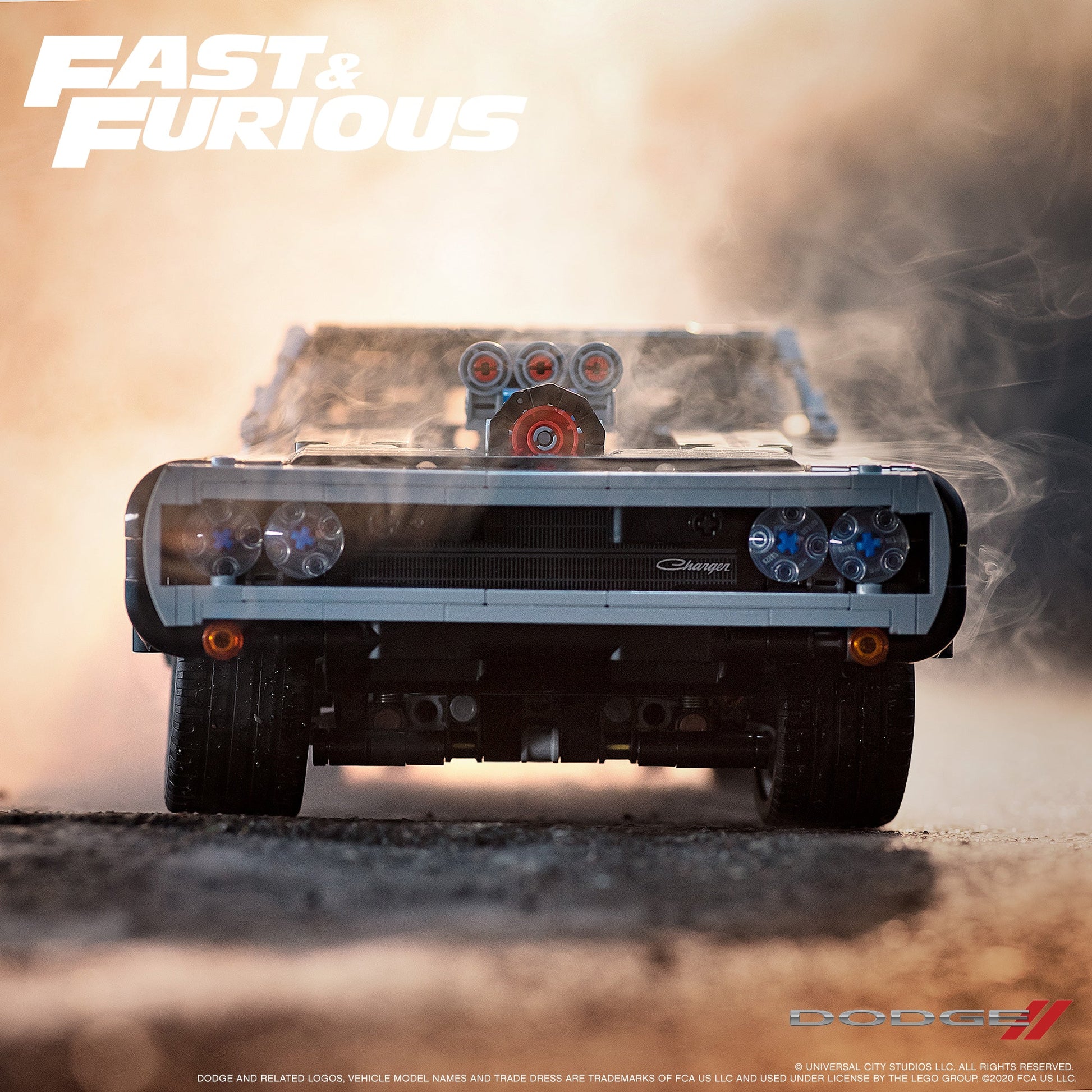 LEGO® Technic™ Doms Dodge Charger - Mô Hình Xe Đua Fast & Furious 42111 - LEGO LEGO - ảnh 5 - Lego Technic