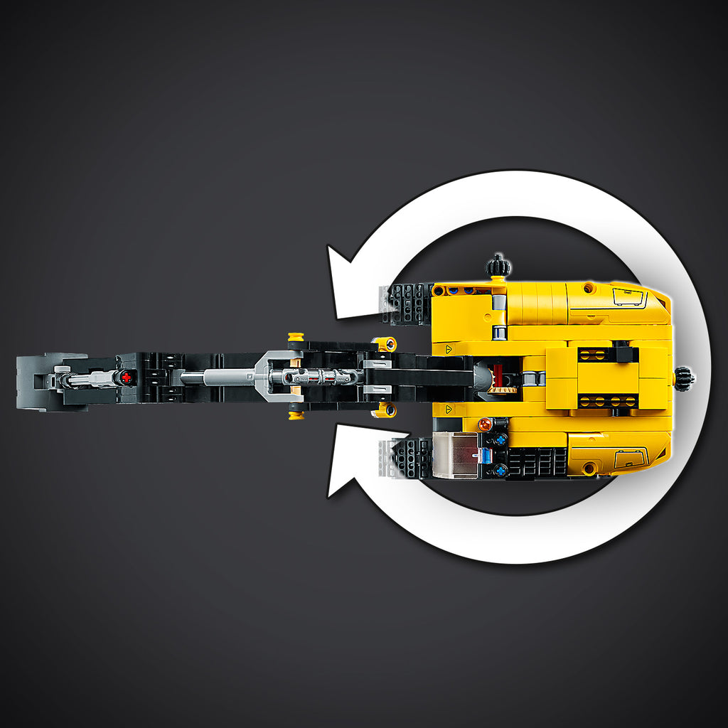 LEGO® Technic™ Heavy-Duty Excavator - Mô hình Xe Máy Xúc Hạng Nặng 2-trong-1 - LEGO 42121 - Hình ảnh bổ sung 6