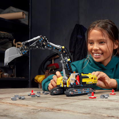 LEGO® Technic™ Heavy-Duty Excavator - Mô hình Xe Máy Xúc Hạng Nặng 2-trong-1 - LEGO 42121 - Hình ảnh bổ sung 7