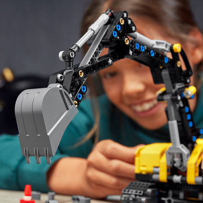 LEGO® Technic™ Heavy-Duty Excavator - Mô hình Xe Máy Xúc Hạng Nặng 2-trong-1 - LEGO 42121 - Hình ảnh bổ sung 8
