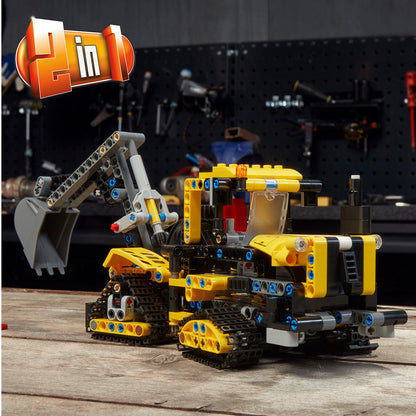 LEGO® Technic™ Heavy-Duty Excavator - Mô hình Xe Máy Xúc Hạng Nặng 2-trong-1 - LEGO 42121 LEGO - ảnh 1 - LEGO® Technic™