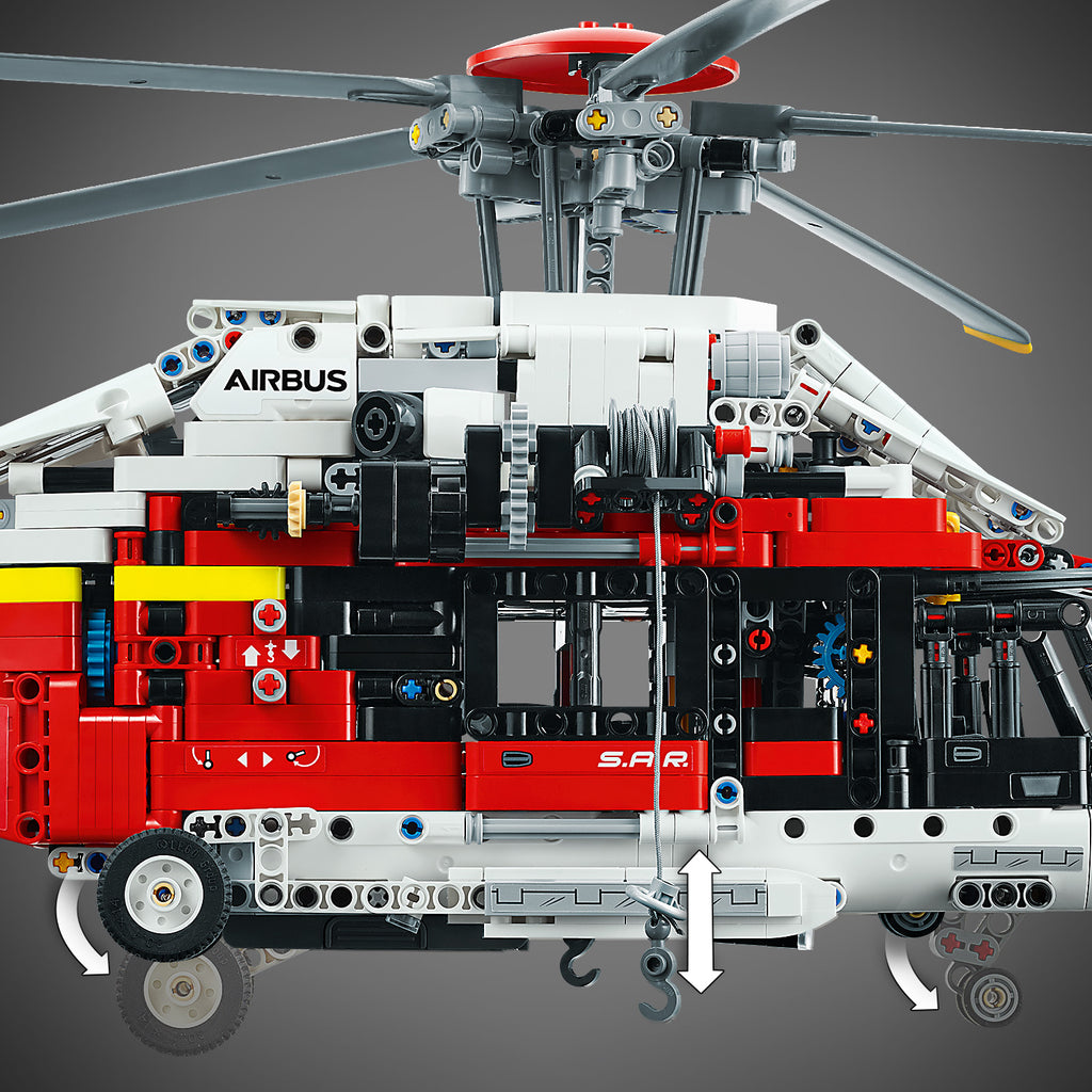 LEGO® Technic™ Airbus H175 Rescue Helicopter - Mô hình Trực Thăng Cứu Hộ - LEGO 42145 - Hình ảnh bổ sung 8