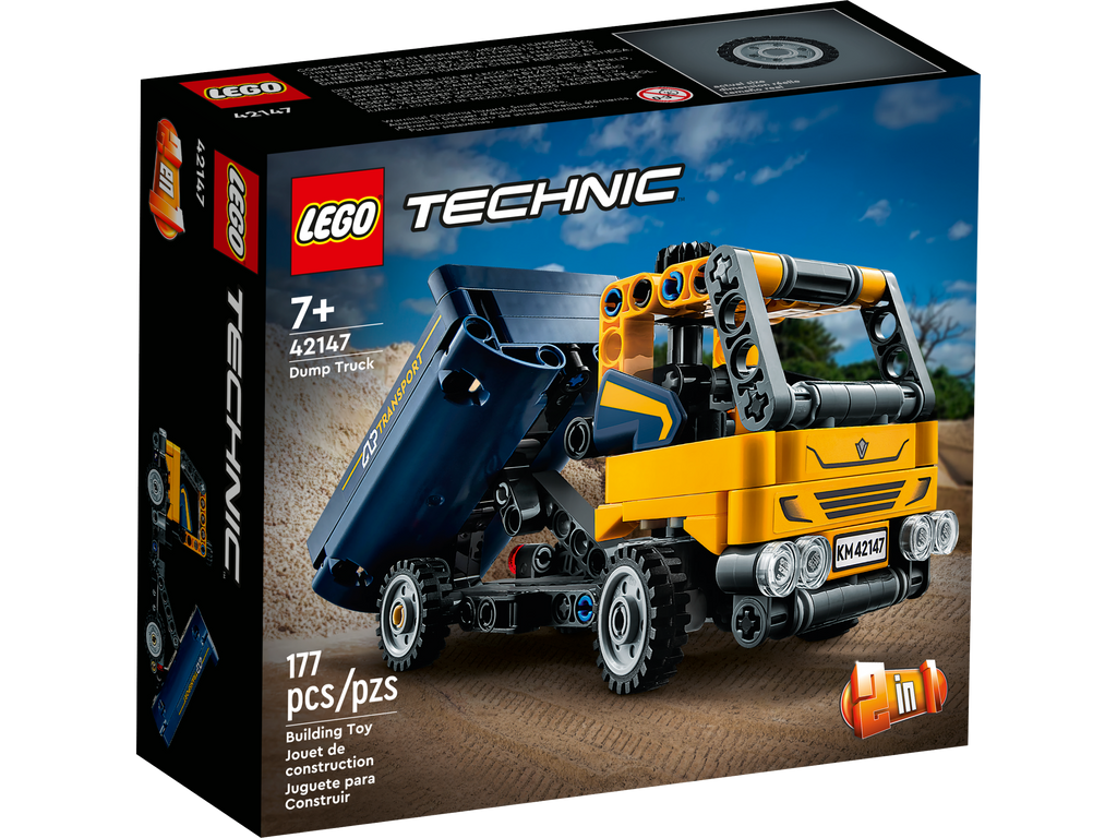LEGO® Technic™ Dump Truck - Xe Ben Công Trường 2 Trong 1 42147 - LEGO - Hình ảnh sản phẩm