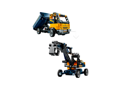 LEGO® Technic™ Dump Truck - Xe Ben Công Trường 2 Trong 1 42147 - LEGO - Hình ảnh bổ sung 5