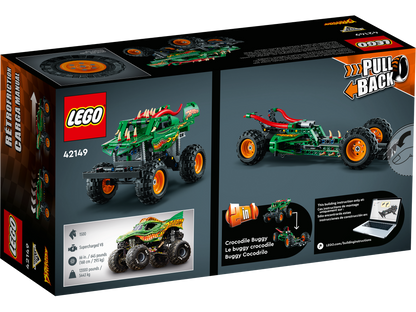 LEGO® Technic™ Monster Jam™ Dragon™ - Xe Tải Quái Vật Rồng 2 Trong 1 - LEGO 42149 - Hình ảnh bổ sung 5