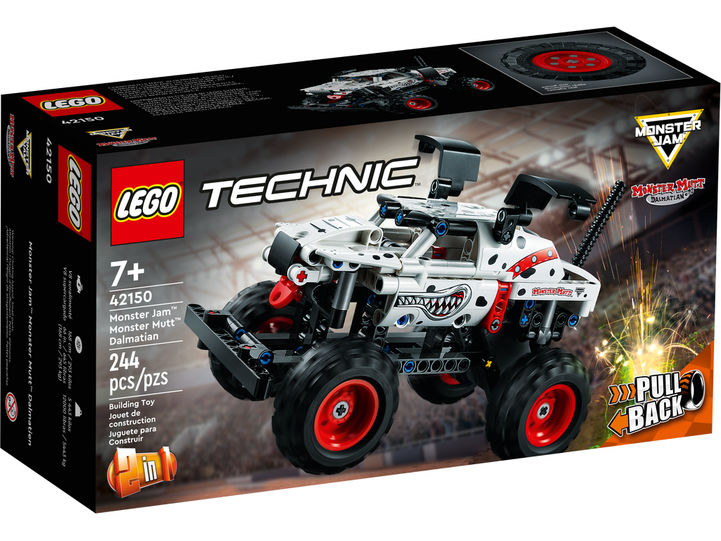 LEGO® Technic™ Monster Jam Monster Mutt™ Dalmatian - Đồ Chơi Lắp Ráp Xe Tải Quái Vật 2 Trong 1 - LEGO 42150 - Hình ảnh sản phẩm