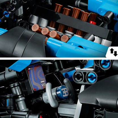 LEGO® Technic™ Bugatti Bolide Agile Blue - Mô hình xe đua lắp ráp cao cấp - LEGO 42162 - Hình ảnh bổ sung 6