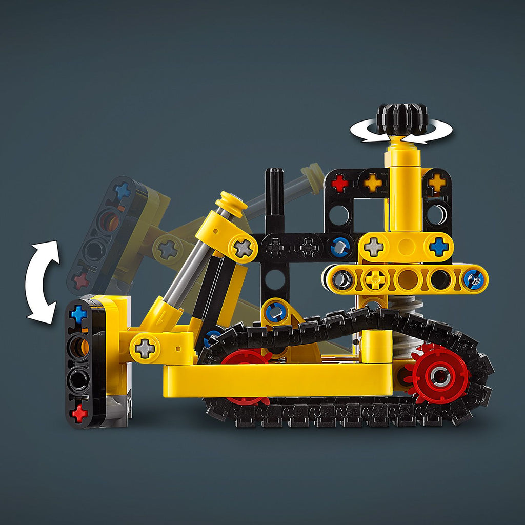 LEGO® Technic™ Heavy-Duty Bulldozer - Đồ chơi lắp ráp Xe Ủi Đất Hạng Nặng LEGO 42163 LEGO - ảnh 1 - LEGO