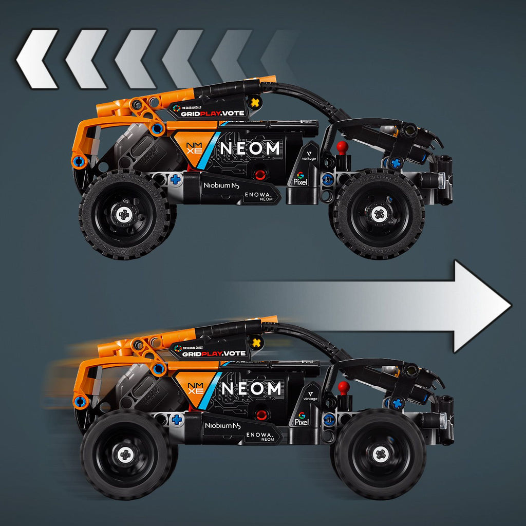 LEGO® Technic™ NEOM McLaren Extreme E Race Car - Xe Đua Địa Hình Kéo Lùi - LEGO 42166 - Hình ảnh bổ sung 6
