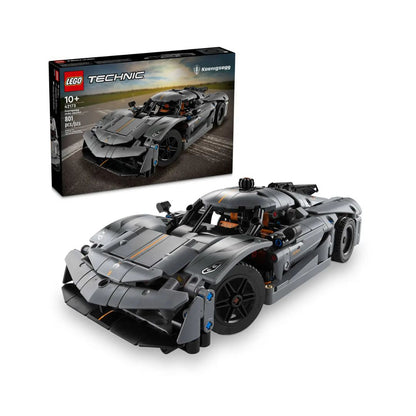 Đồ Chơi Lắp Ráp Xe Thể Thao Koenigsegg Jesko Absolut Màu Xám LEGO TECHNIC 42173