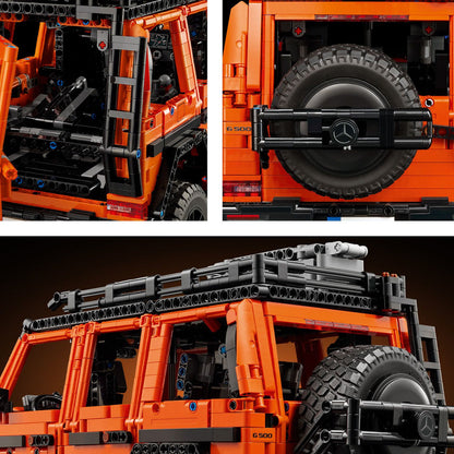 LEGO® Technic™ Mercedes-Benz G 500 PROFESSIONAL Line - Mô Hình Xe Địa Hình Lắp Ráp Mercedes-Benz G-Class LEGO - ảnh 3 - LEGO 