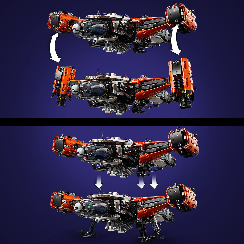 LEGO® Technic™ VTOL Heavy Cargo Spaceship LT81 Tàu Không Gian Vận Tải VTOL LEGO 42181 - Hình ảnh bổ sung 7