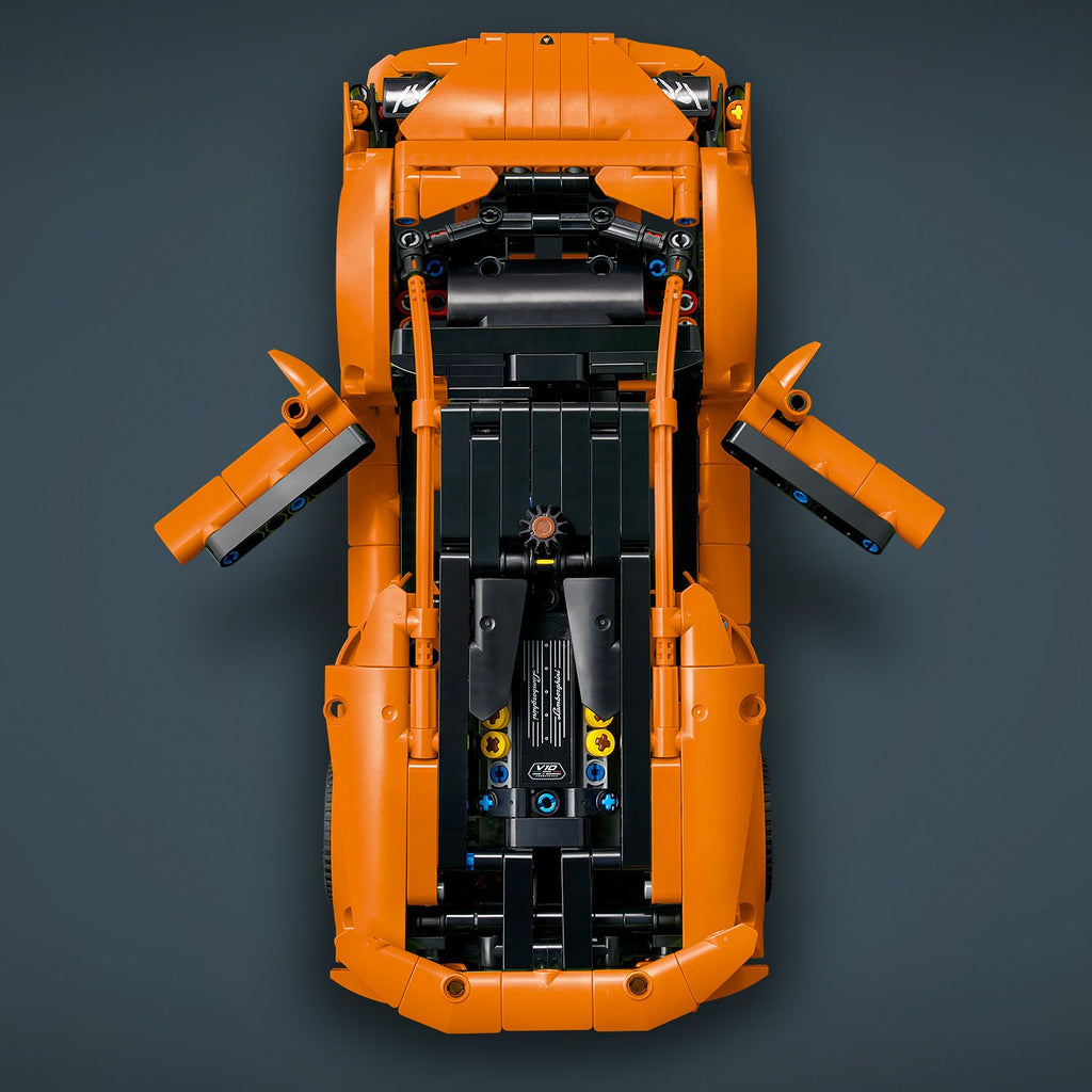 LEGO® Technic™ Lamborghini Huracán Tecnica Orange - Mô Hình Lắp Ráp Siêu Xe LEGO 42196 - Hình ảnh bổ sung 9