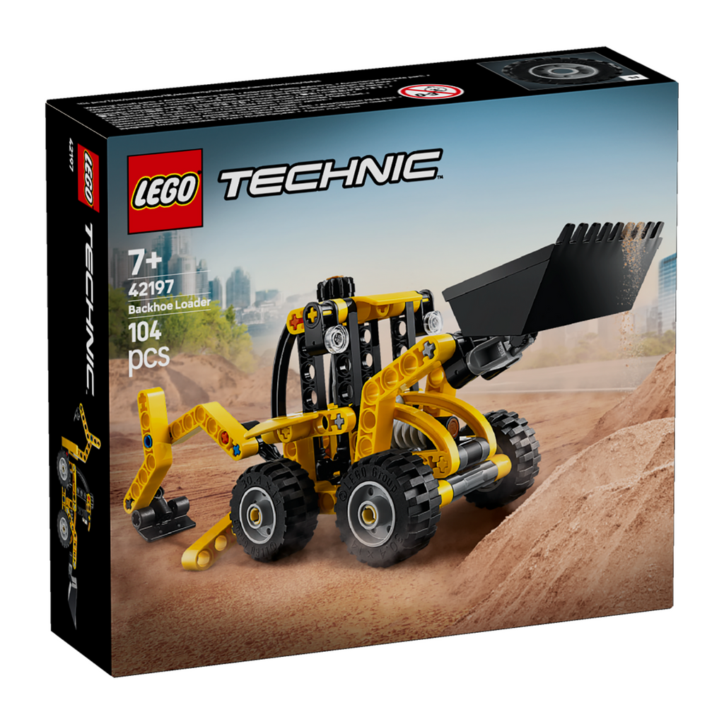 LEGO® Technic™ Backhoe Loader - Đồ chơi lắp ráp Xe Xúc Đào LEGO 42197 - Hình ảnh sản phẩm