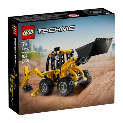 LEGO® Technic™ Backhoe Loader - Đồ chơi lắp ráp Xe Xúc Đào LEGO 42197 - Hình ảnh sản phẩm
