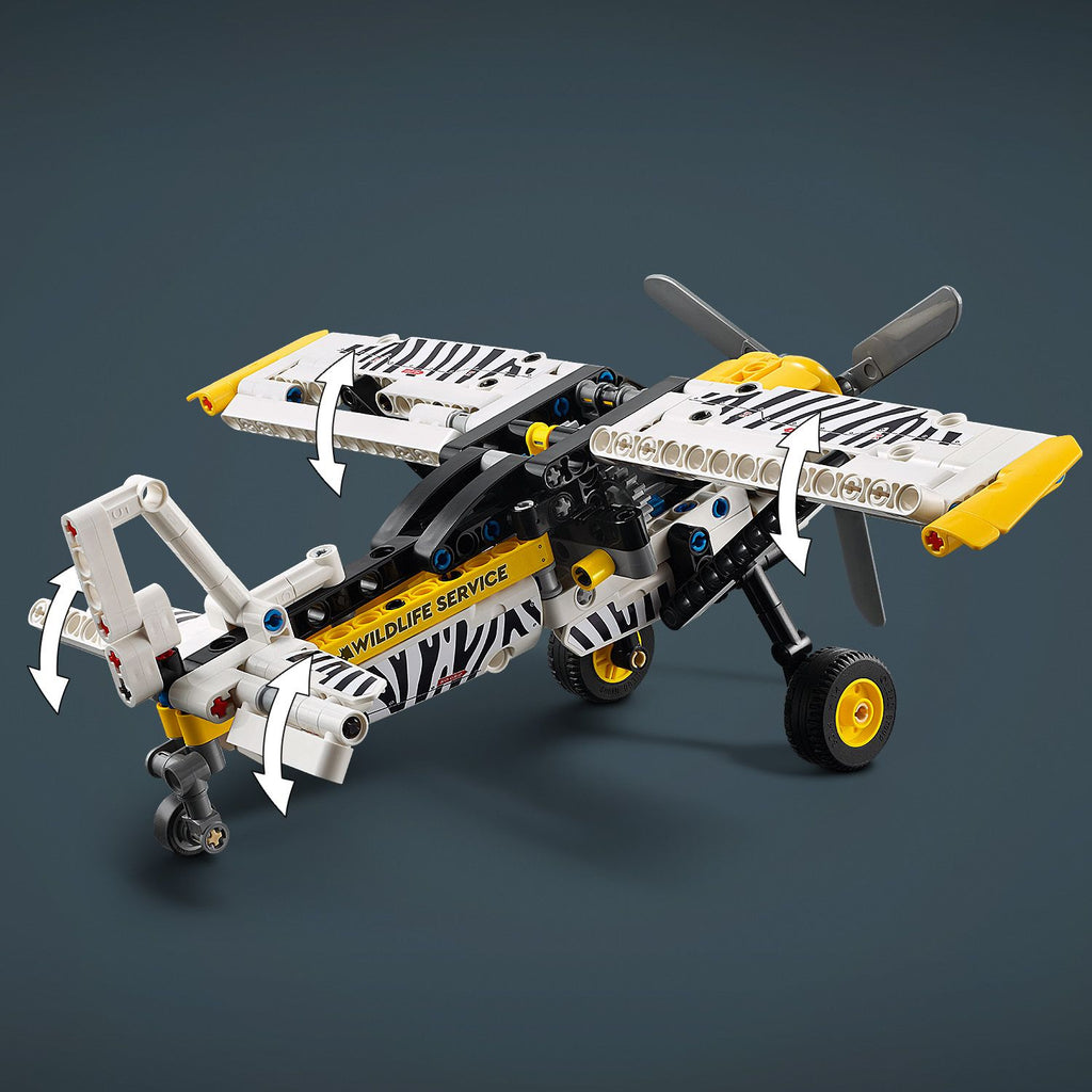 LEGO® Technic™ Bush Plane - Đồ Chơi Lắp Ráp Máy Bay Thám Hiểm - LEGO 42198 - Góc nhìn khác 3