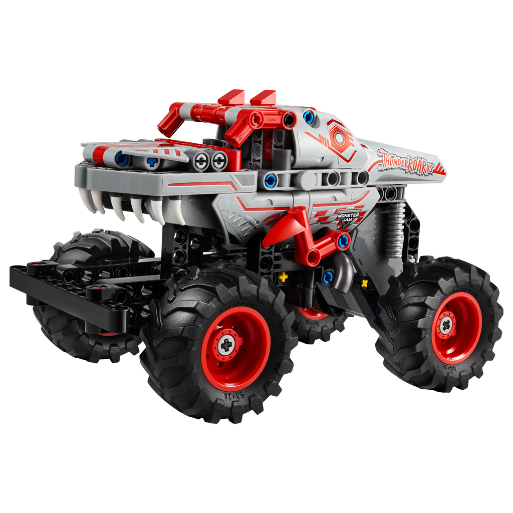 LEGO® Technic™ Monster Jam™ ThunderROARus™ Pull-Back - Xe Tải Quái Vật Kéo Lùi Khủng Long - LEGO 42200 - Hình ảnh chi tiết 2