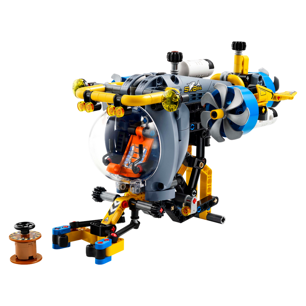 LEGO® Technic™ Deep-Sea Research Submarine - Tàu Ngầm Nghiên Cứu Biển Sâu - LEGO 42201 - Hình ảnh chi tiết 2