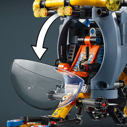 LEGO® Technic™ Deep-Sea Research Submarine - Tàu Ngầm Nghiên Cứu Biển Sâu - LEGO 42201 LEGO - ảnh 1 - Building Sets