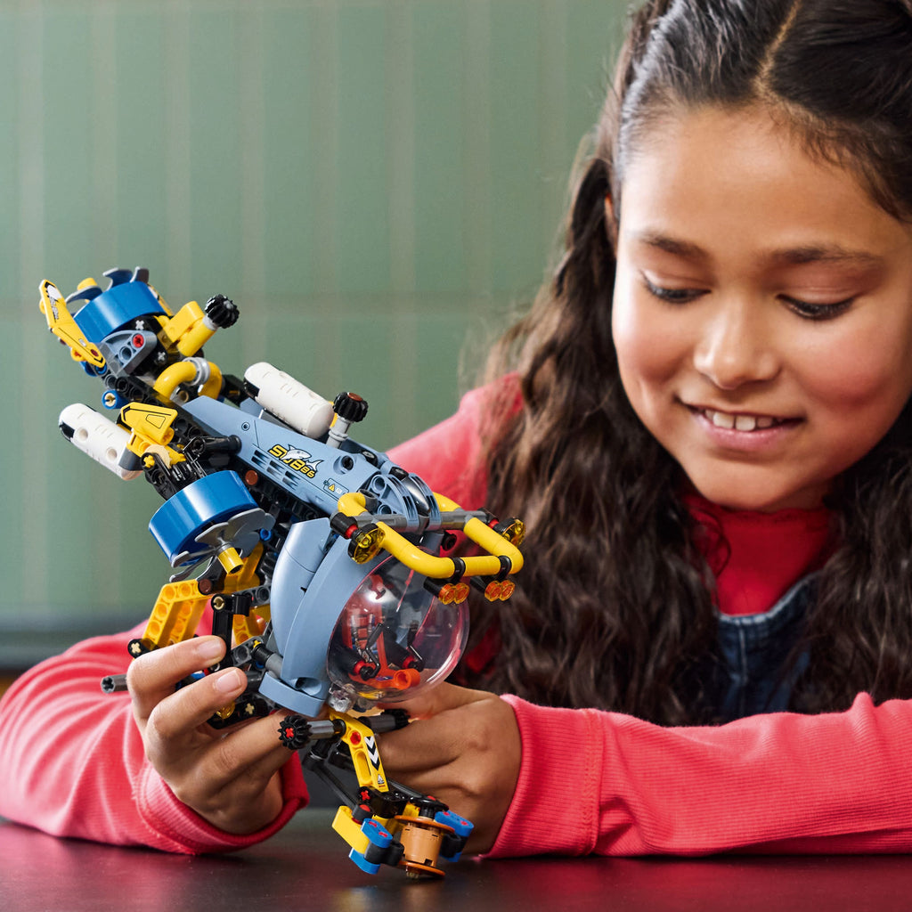 LEGO® Technic™ Deep-Sea Research Submarine - Tàu Ngầm Nghiên Cứu Biển Sâu - LEGO 42201 LEGO - ảnh 3 - Building Sets