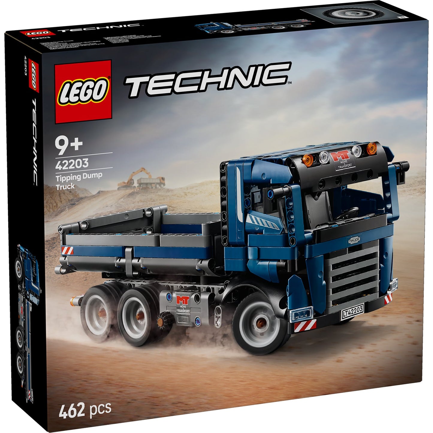LEGO® Technic™ Tipping Dump Truck - Đồ chơi lắp ráp Xe Ben Công Trường - LEGO 42203 - Hình ảnh sản phẩm