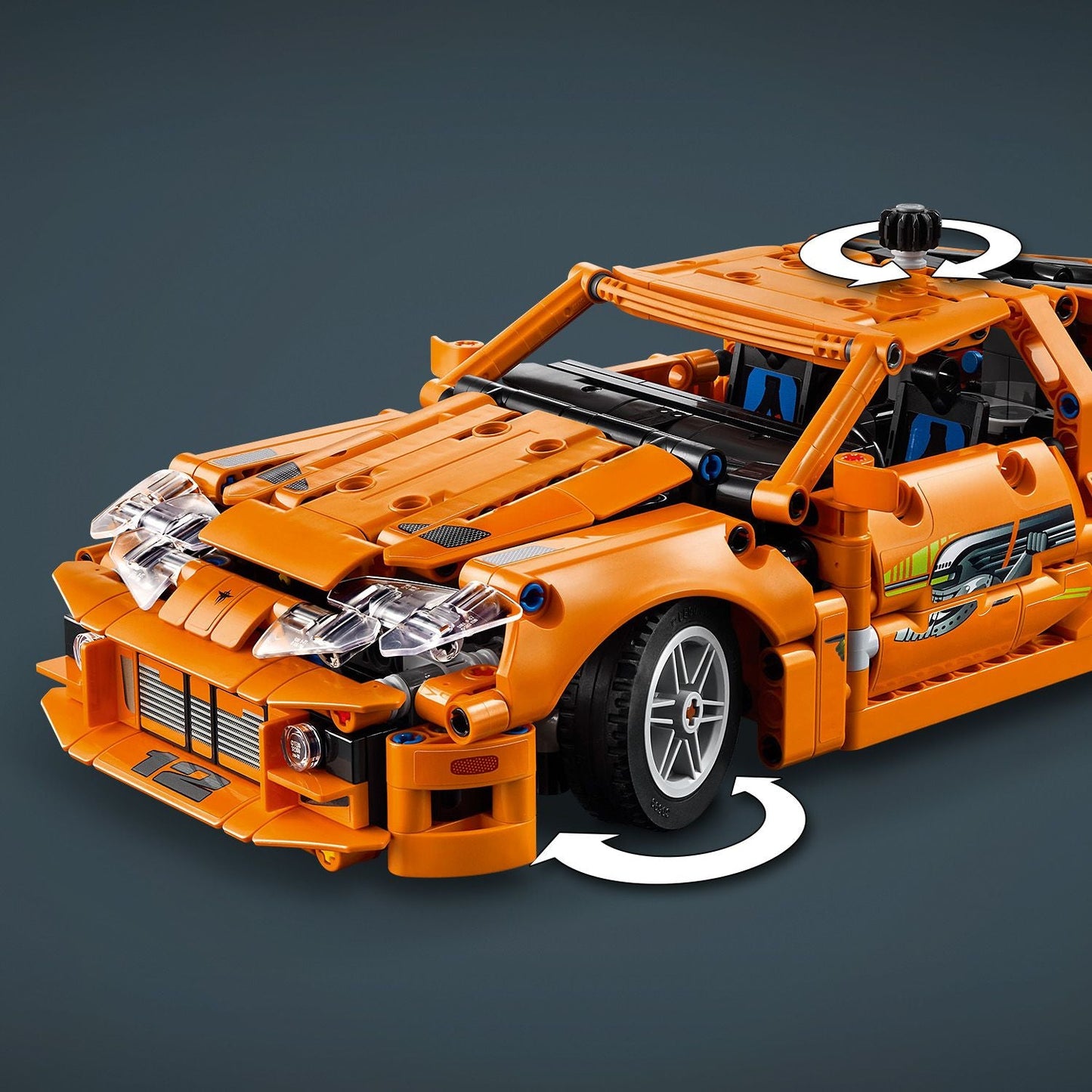 LEGO® Technic™ Fast and Furious Toyota Supra MK4 - Mô Hình Xe Đua Lắp Ráp - LEGO 42204 - Hình ảnh bổ sung 6