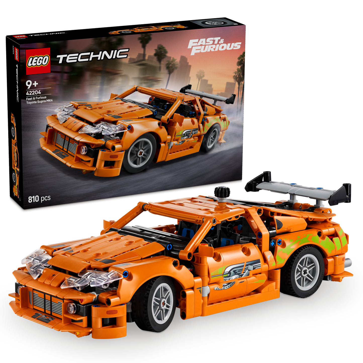 LEGO® Technic™ Fast and Furious Toyota Supra MK4 - Mô Hình Xe Đua Lắp Ráp - LEGO 42204 LEGO - ảnh 2 - LEGO Technic