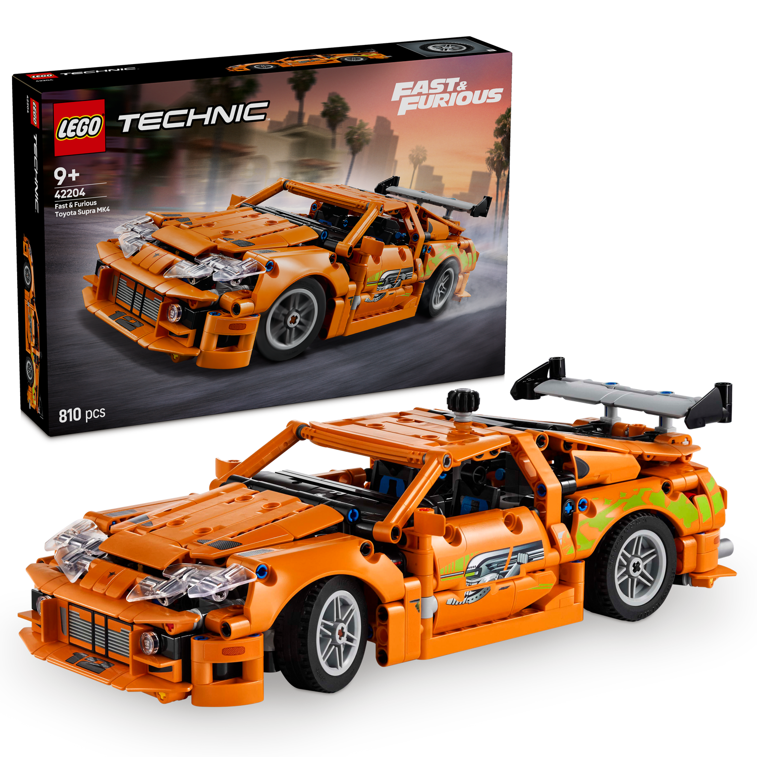 LEGO® Technic™ Fast and Furious Toyota Supra MK4 - Mô Hình Xe Đua Lắp Ráp - LEGO 42204 LEGO - ảnh 2 - LEGO Technic