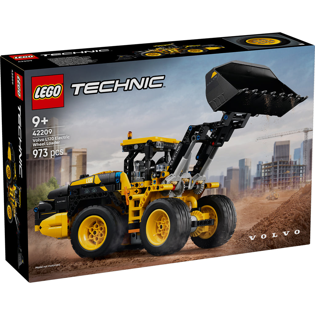 LEGO® Technic Volvo L120 Electric Wheel Loader - Mô hình xe xúc lật điện Volvo - LEGO 42209 - Hình ảnh sản phẩm