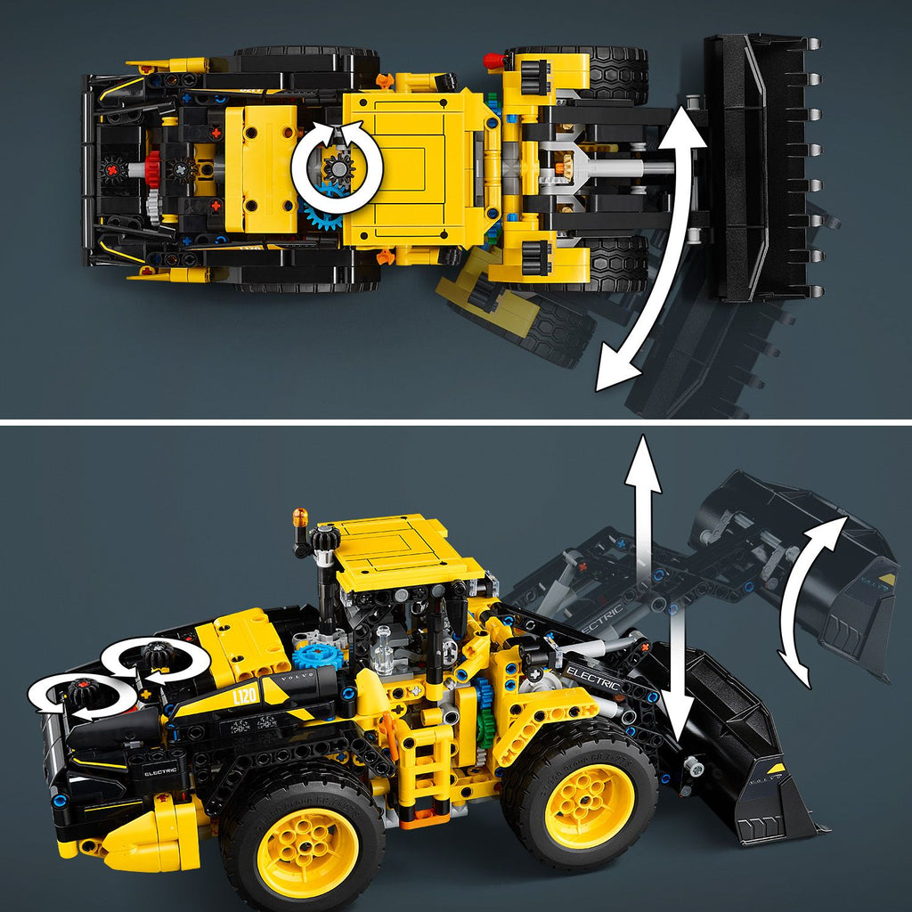 LEGO® Technic Volvo L120 Electric Wheel Loader - Mô hình xe xúc lật điện Volvo - LEGO 42209 LEGO - ảnh 1 - Building Sets