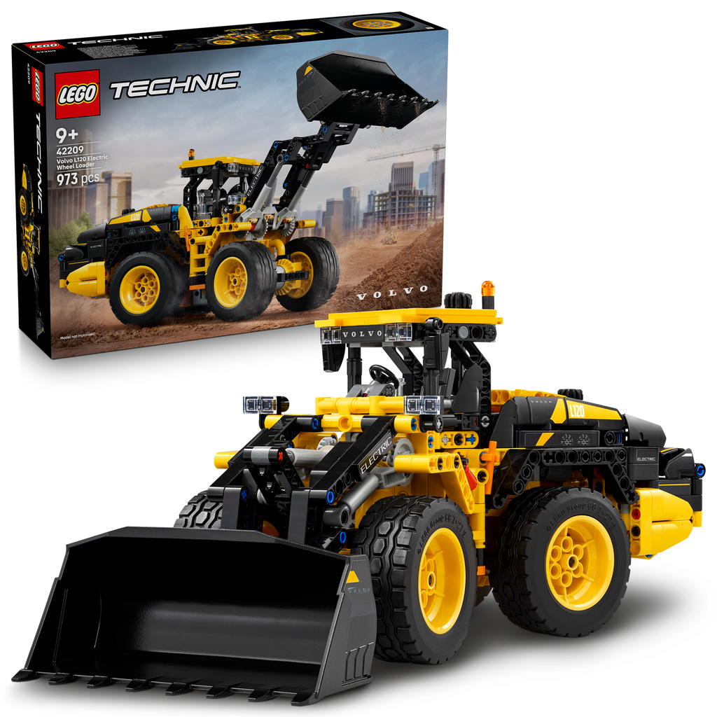 LEGO® Technic Volvo L120 Electric Wheel Loader - Mô hình xe xúc lật điện Volvo - LEGO 42209 LEGO - ảnh 3 - Building Sets
