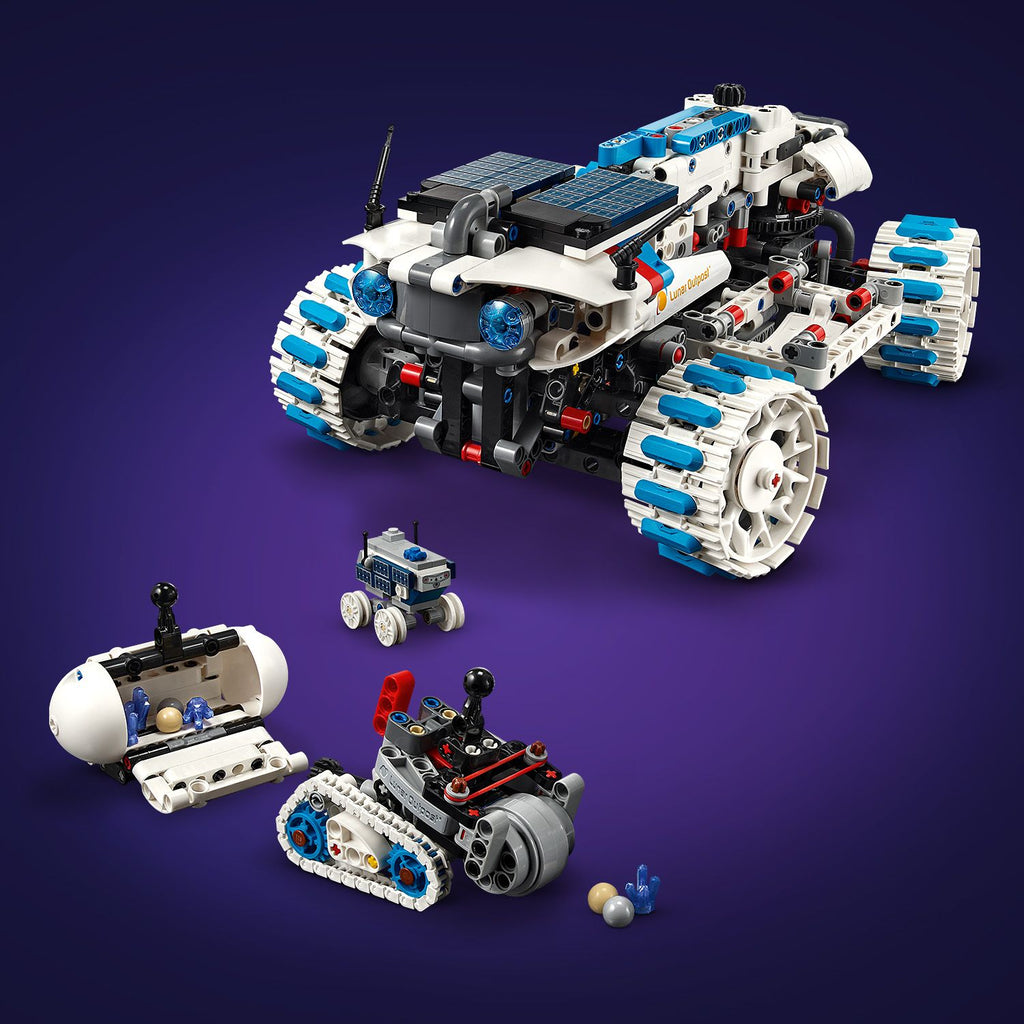 LEGO® Technic Lunar Outpost® Moon Rover Space Vehicle - Xe Tự Hành Thăm Dò Mặt Trăng LEGO 42211 - Hình ảnh bổ sung 6