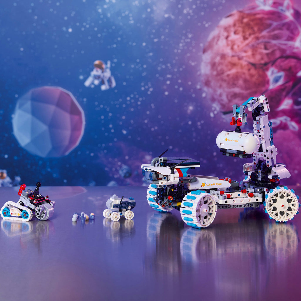 LEGO® Technic Lunar Outpost® Moon Rover Space Vehicle - Xe Tự Hành Thăm Dò Mặt Trăng LEGO 42211 - Hình ảnh bổ sung 4