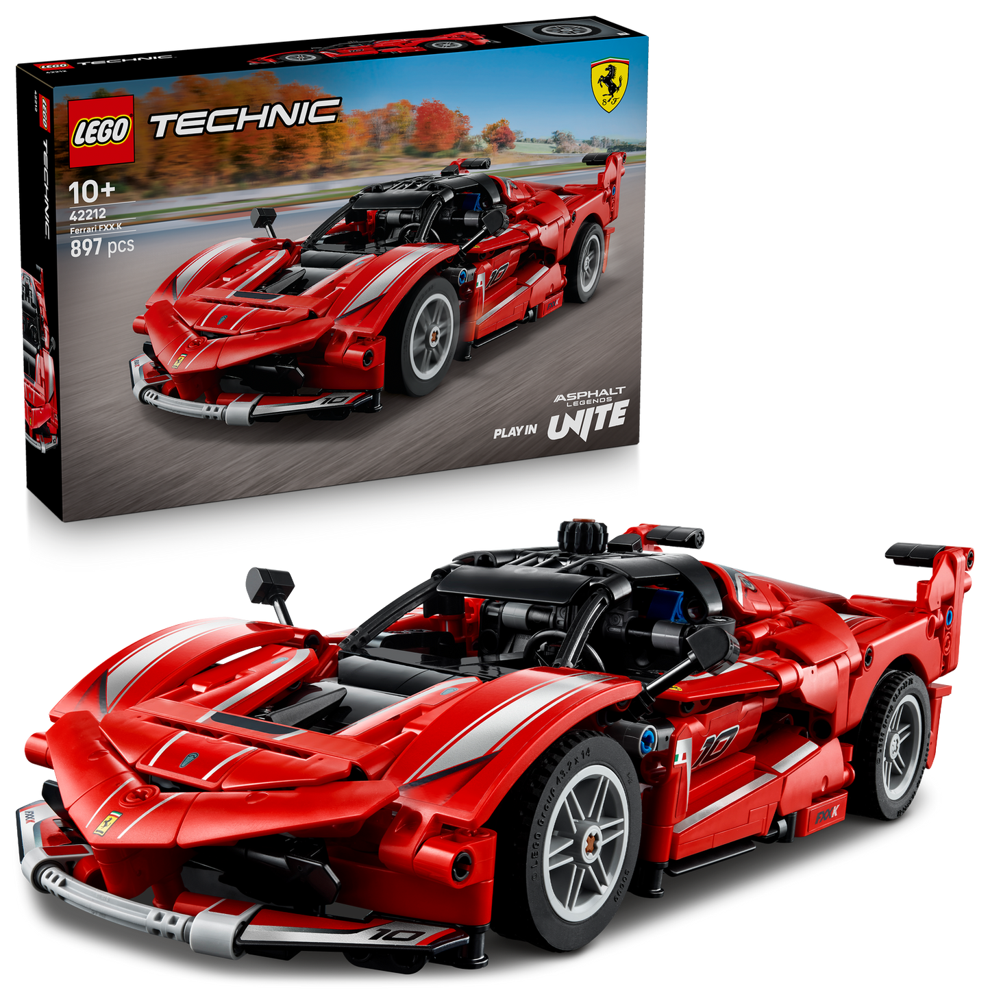 LEGO® Technic Ferrari FXX K - Bộ Lắp Ráp Siêu Xe Đua Thể Thao Cao Cấp LEGO - ảnh 3 - LEGO Technic