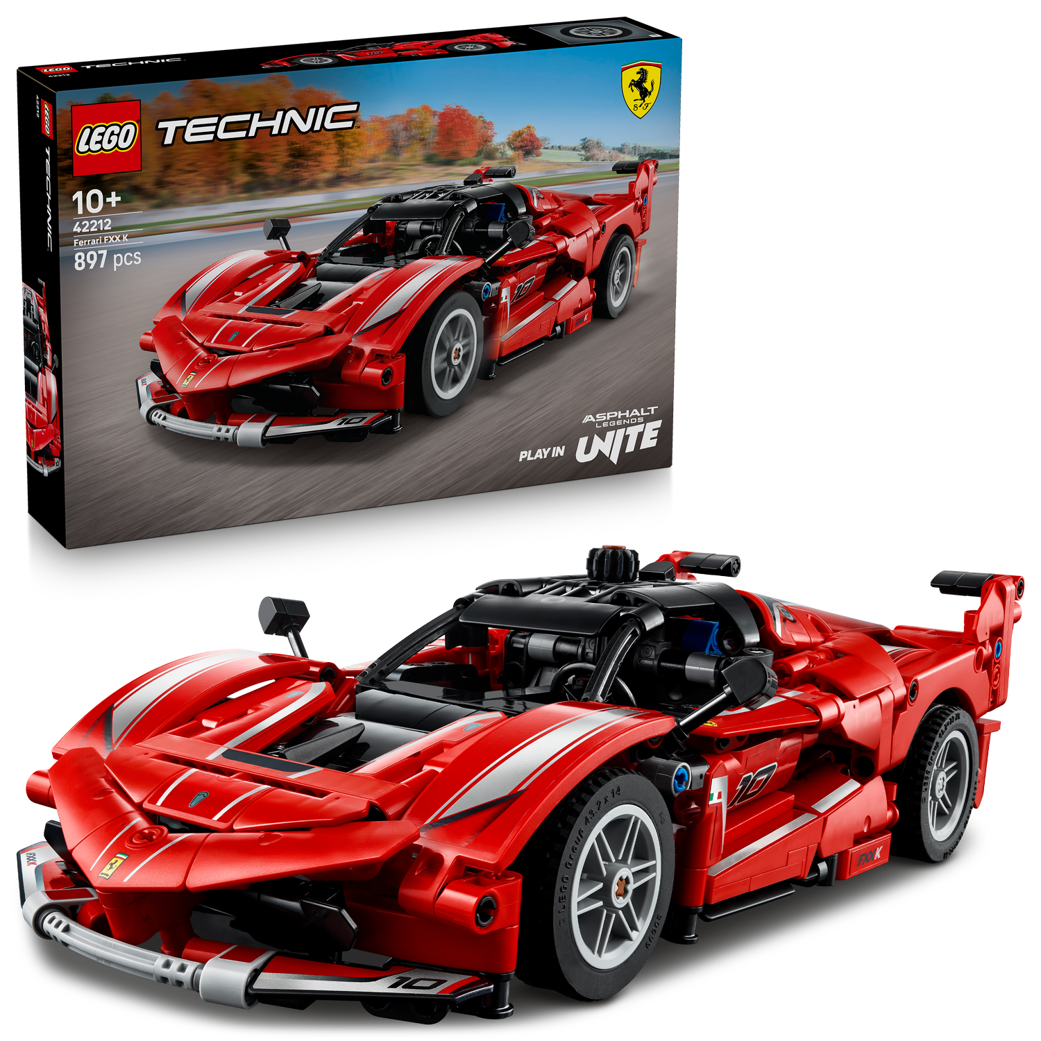 LEGO® Technic Ferrari FXX K - Bộ Lắp Ráp Siêu Xe Đua Thể Thao Cao Cấp LEGO - ảnh 3 - LEGO Technic