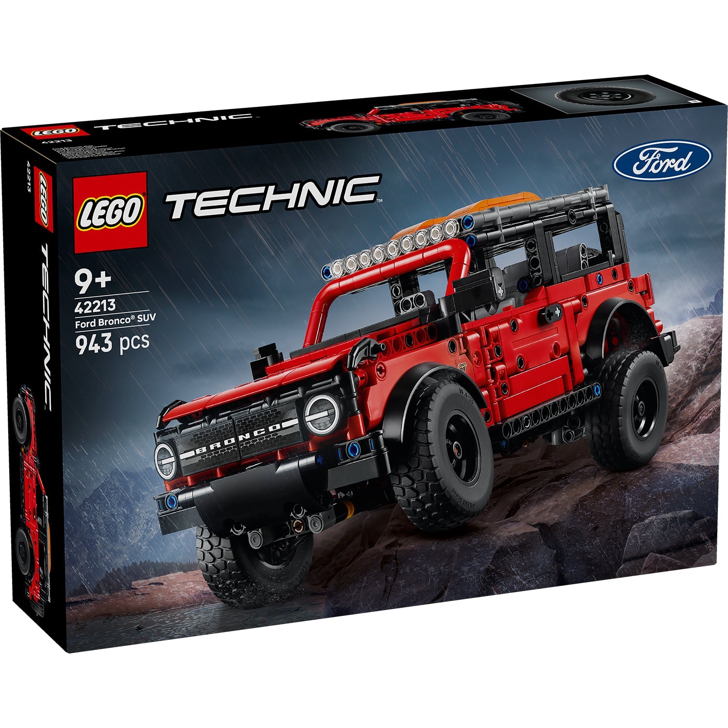 LEGO® Technic Ford Bronco® SUV - Đồ Chơi Lắp Ráp Xe Địa Hình - LEGO 42213 - Hình ảnh sản phẩm