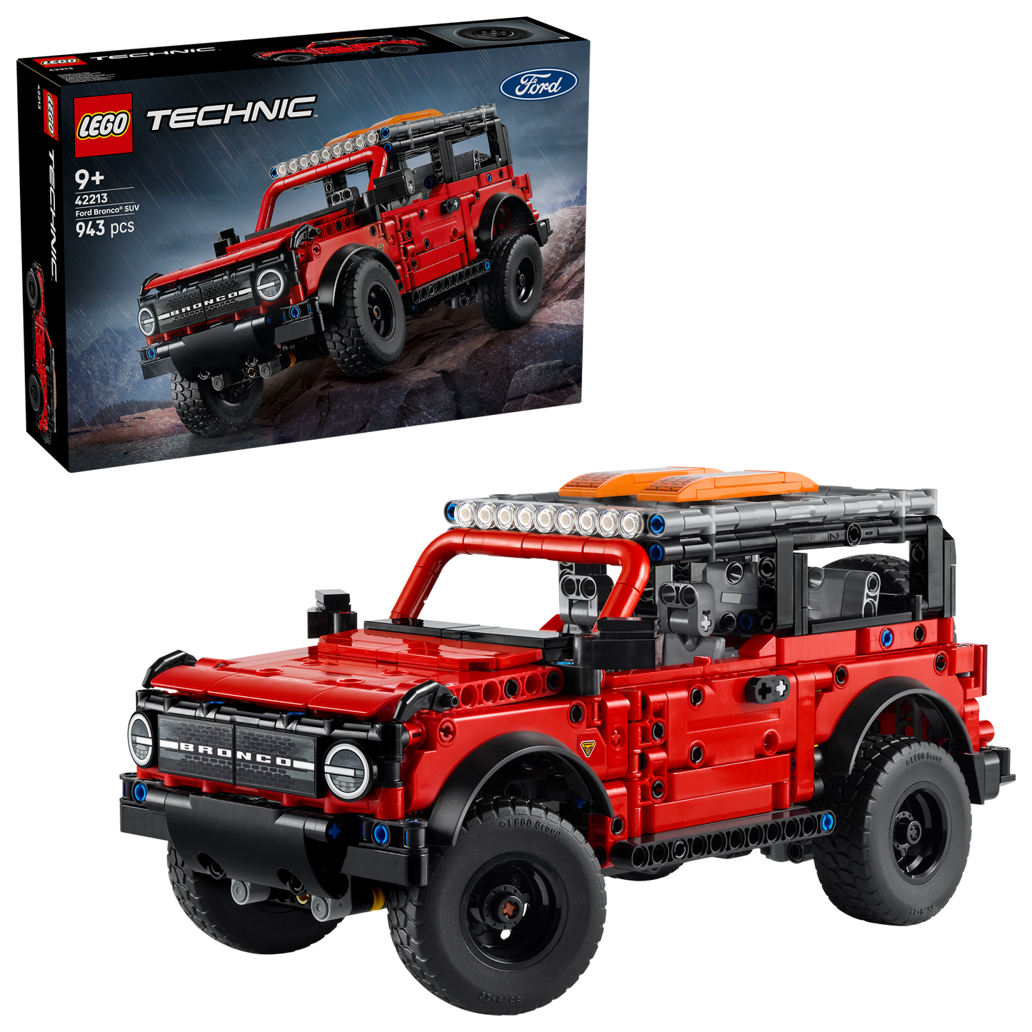 LEGO® Technic Ford Bronco® SUV - Đồ Chơi Lắp Ráp Xe Địa Hình - LEGO 42213
