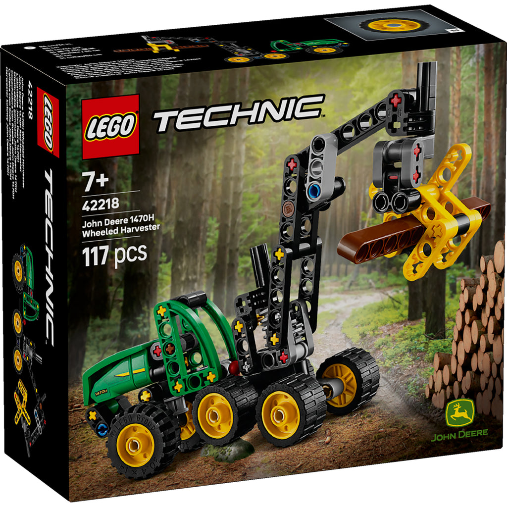 LEGO® Technic John Deere 1470H Wheeled Harvester (42218) Đồ Chơi Lắp Ráp Xe Thu Hoạch Gỗ - Hình ảnh sản phẩm