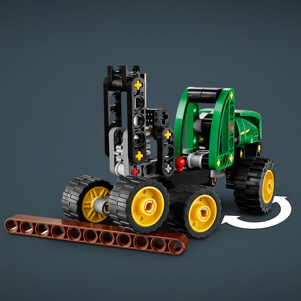 LEGO® Technic John Deere 1470H Wheeled Harvester (42218) Đồ Chơi Lắp Ráp Xe Thu Hoạch Gỗ - Hình ảnh bổ sung 8