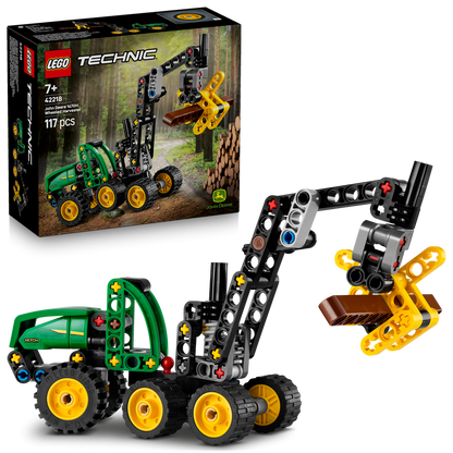 LEGO® Technic John Deere 1470H Wheeled Harvester (42218) Đồ Chơi Lắp Ráp Xe Thu Hoạch Gỗ - Hình ảnh bổ sung 9