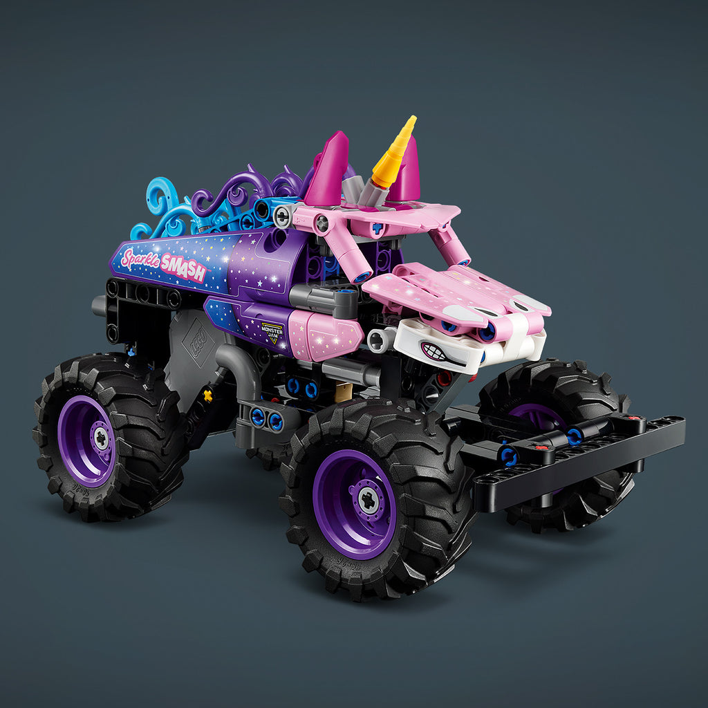 LEGO® Technic Monster Jam™ Sparkle Smash™ Pull-Back Đồ Chơi Lắp Ráp Xe Tải Kéo Lùi 42220 LEGO - ảnh 2 - LEGO Technic