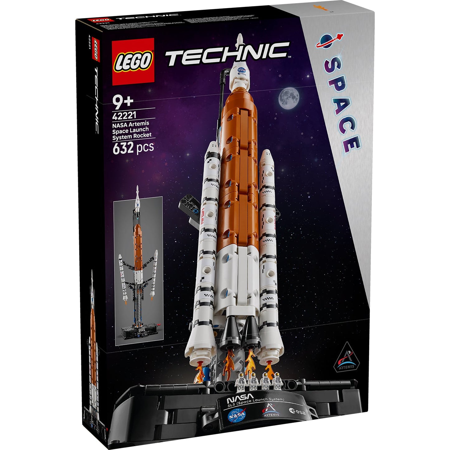 LEGO® Technic NASA Artemis Space Launch System Rocket - Đồ chơi lắp ráp Mô hình Tên lửa NASA - LEGO 42221 - Hình ảnh sản phẩm