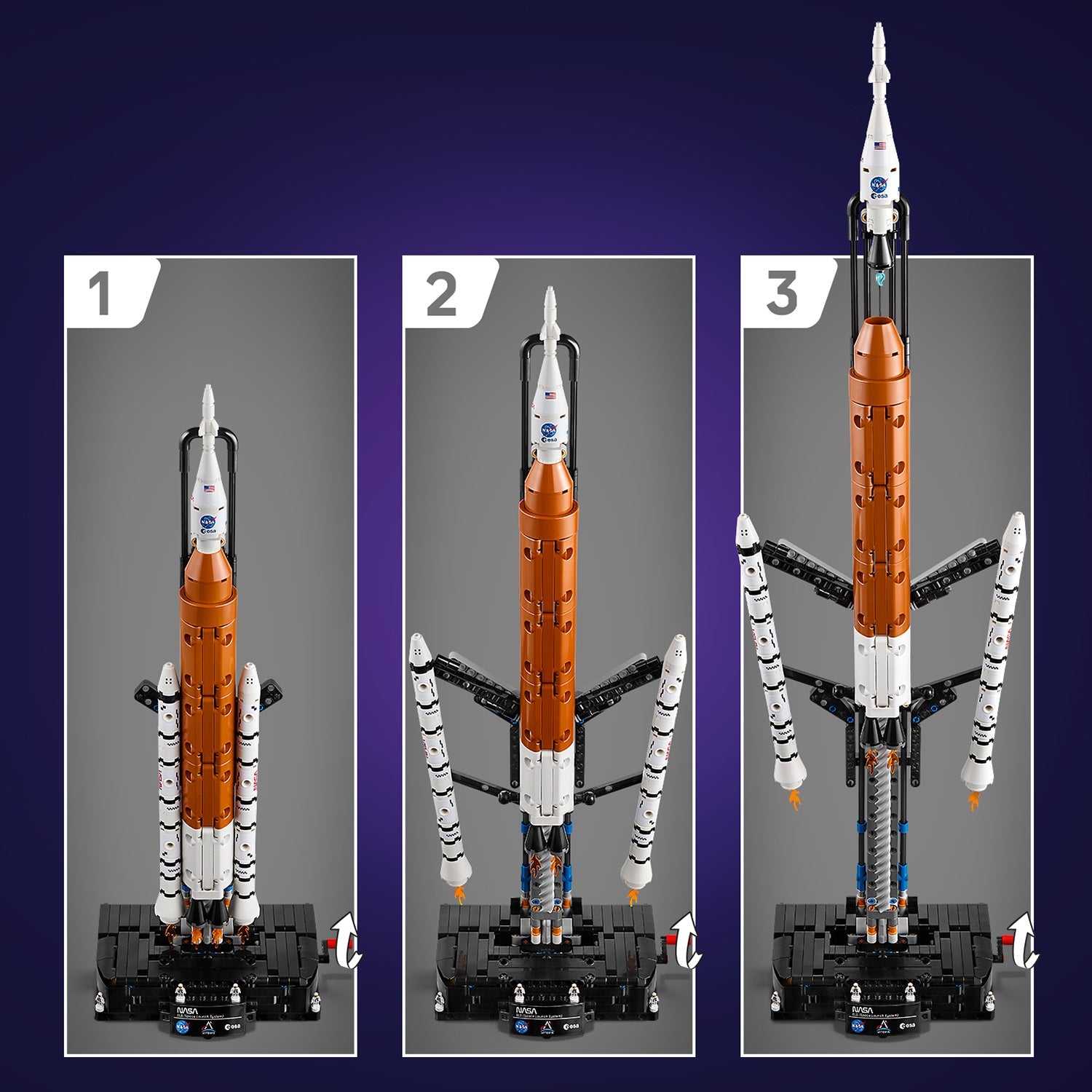 LEGO® Technic NASA Artemis Space Launch System Rocket - Đồ chơi lắp ráp Mô hình Tên lửa NASA - LEGO 42221 - Hình ảnh bổ sung 6
