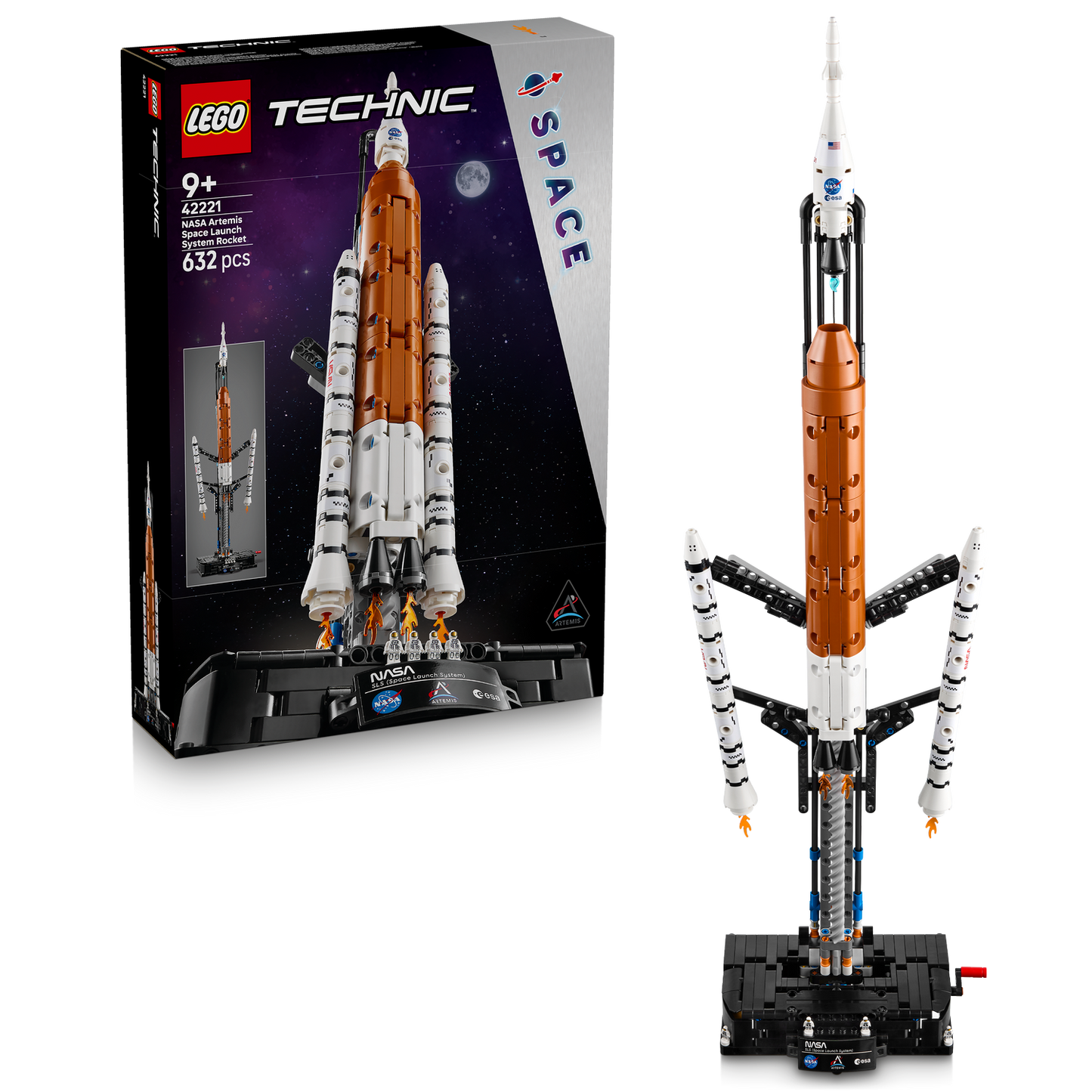 LEGO® Technic NASA Artemis Space Launch System Rocket - Đồ chơi lắp ráp Mô hình Tên lửa NASA - LEGO 42221 - Hình ảnh bổ sung 8